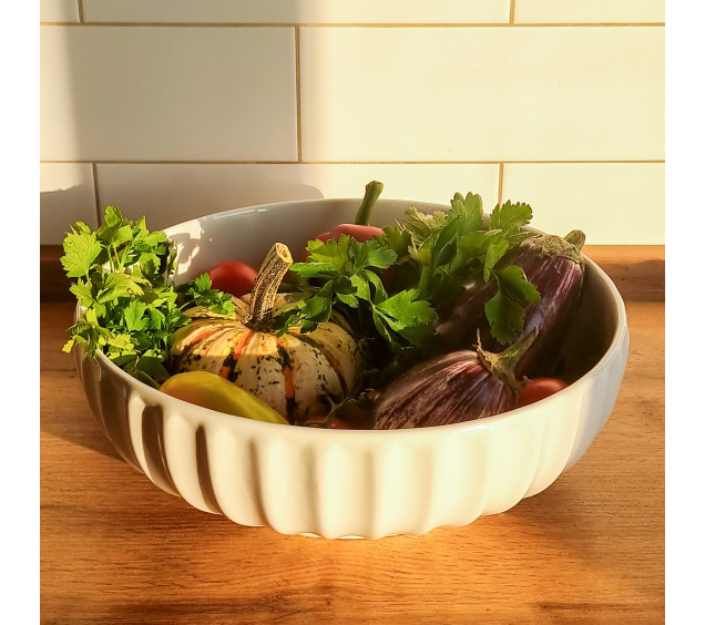 503610 Салатник рельєфний 12\' - фото