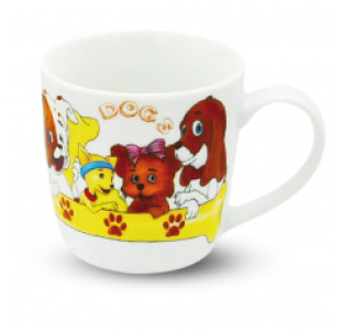 5127/У Чашка Грайливі цуценята 240мл - фото