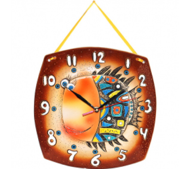 531059 Годинник настінний Рибка 27*27см - фото