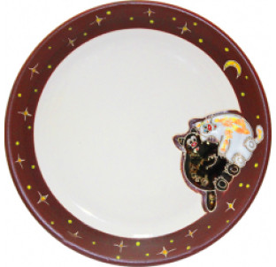 531114 Тарілка м . Товсті коти 19,5см - фото