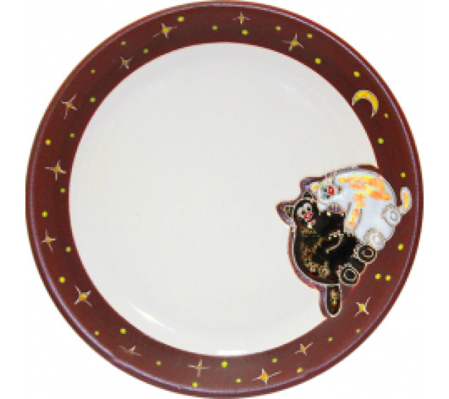 531114 Тарілка м . Товсті коти 19,5см - фото