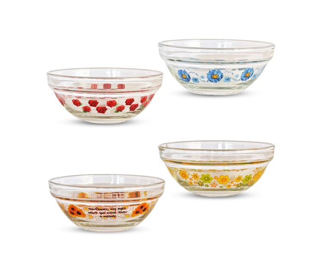 6012-3 Салатник скляний 320мл - фото