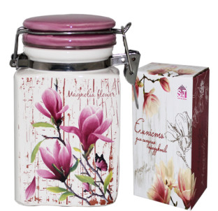 620-02 Ємність для сипких продуктів "Магнолія" 400мл - фото
