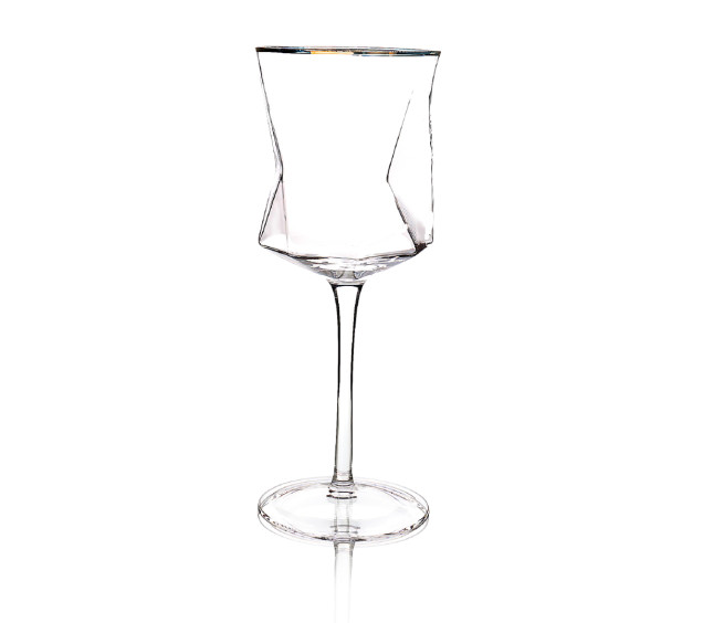 6699-4 Келих TENET 400мл з золотим обідком - фото