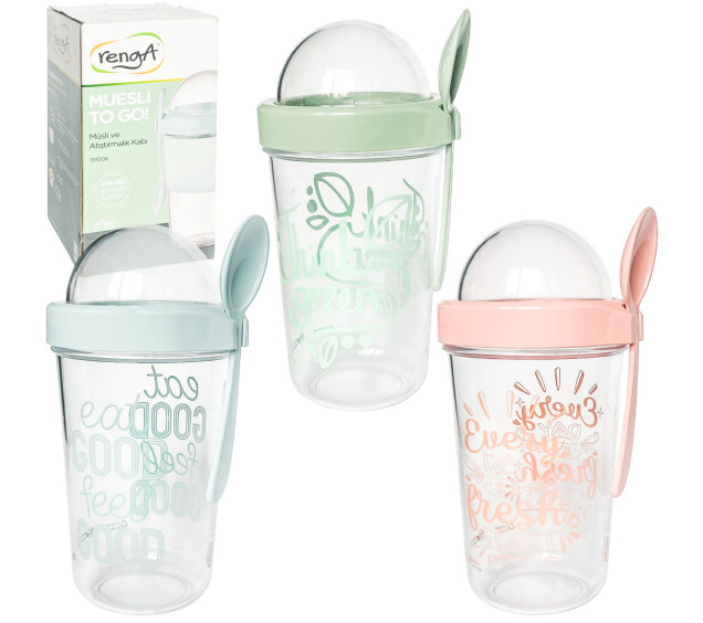 7-563 Ємність із ложкою 600 мл - фото