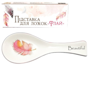 700-01-14 Підставка  для ложок "Флай" (довжина-25см, h-2,5 см) (48) - фото