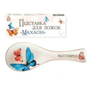 700-01-15 Підставка  для ложок "Махаон" (довжина-25см, h-2,5 см) (48) - фото