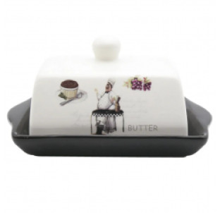 700-02-10/1 Масельничка "Гурман" (розмір:20Х13; h-10,4)(без подарункової упаковки) - фото