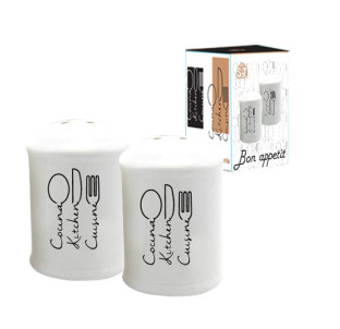 700-08-17 Набір для солі та перцю "Bon appetit" 4,5*7см - фото