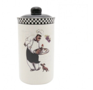 700-10-10/1 Ємність для сипучих продуктів 950мл "Гурман"(без подарункової упаковки) - фото