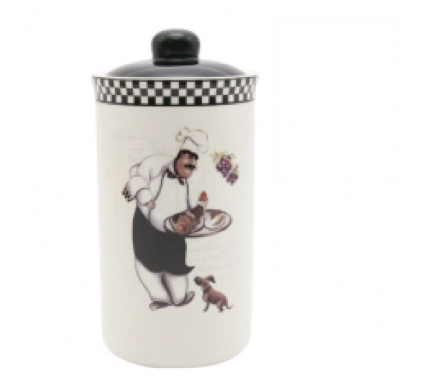 700-10-10/1 Ємність для сипучих продуктів 950мл "Гурман"(без подарункової упаковки) - фото