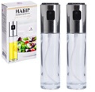 702-13 Набір розпилювачів для олії та оцту 2шт. 100мл - фото