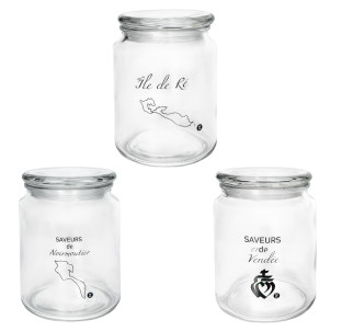 7027-05 Ємність зі скляною кришкою 700мл - фото