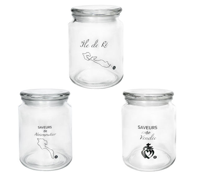 7027-05 Ємність зі скляною кришкою 700мл - фото