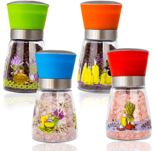 7030-5 Ємність для цукру або спецій Мікс 180мл - фото