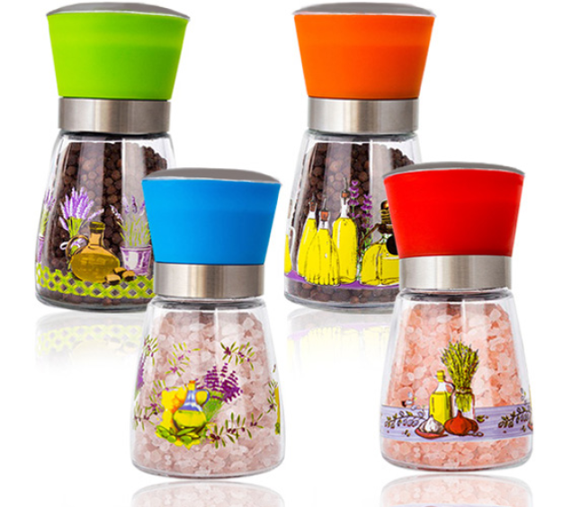 7030-5 Ємність для цукру або спецій Мікс 180мл - фото