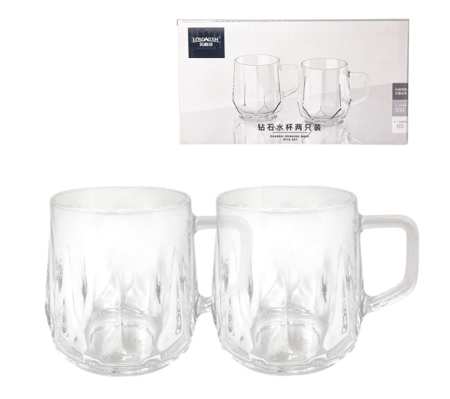 7141-01 Набір чашок 2 шт*250 мл. - фото