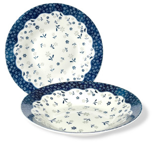 717717-4 ТАРІЛКА СУПОВА 8’ (400мл) КВІТКА - фото