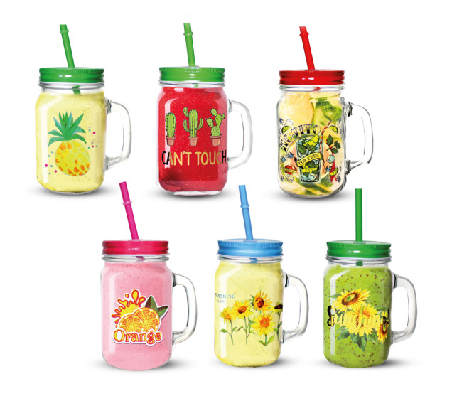 7369-1 Кружка Квіти 480мл - фото