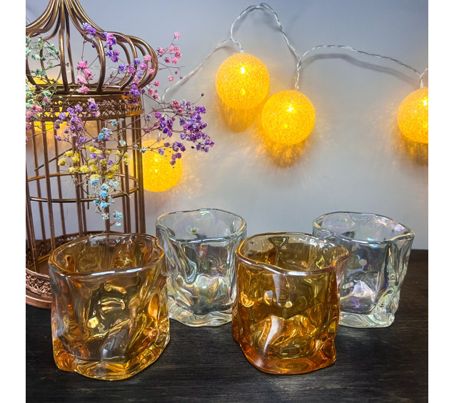 767-15(1) Набір стаканів для віскі 4шт 280мл YANTAR&VESELA - фото 1