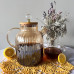 767-18  Чайник-заварник 1.8л Yantar1 з бамбуковою кришкою - фото 1