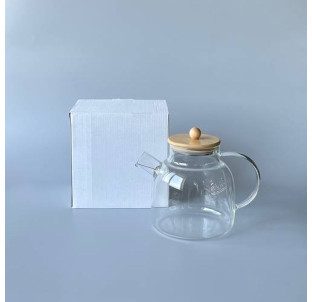 767-2 Чайник-заварник 1.5л Сlassic з бамбуковою кришкою - фото