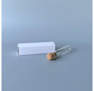 767-3 Колба для заварювання чаю 15см з корковою кришкою - фото