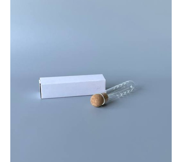 767-3 Колба для заварювання чаю 15см з корковою кришкою - фото