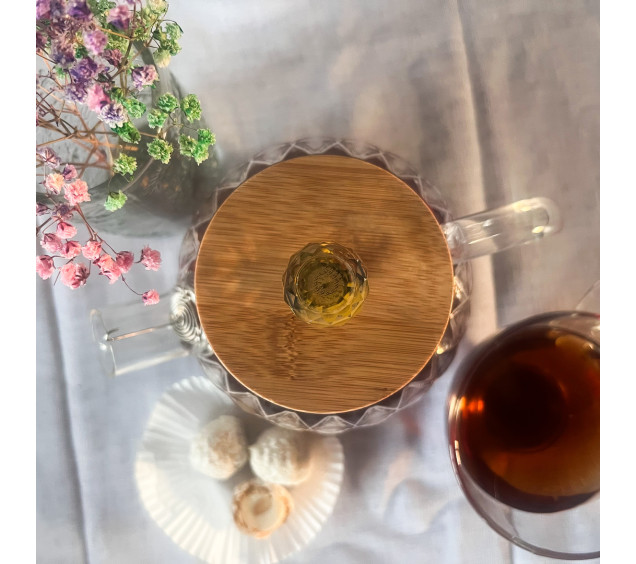 767-5(1) Чайник-заварник 1л LINES з бамбуковою кришкою - фото 3