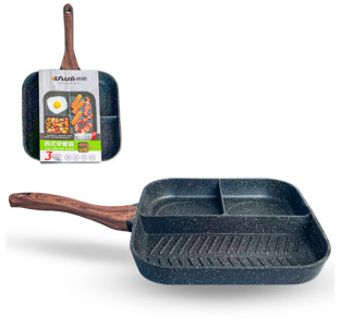 80032 Сковорода Grill 28*28*4,5см - фото