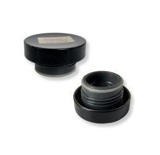 д/термосів кришка плоска чорна 80186 - фото