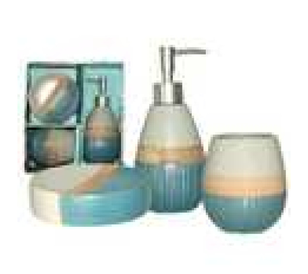 887-07-01 Набір аксесуарів для ванної кімнати Luxury, 3пр - фото