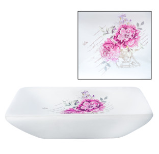 888-06-002/1 Мильниця Квіти (без подарункової упаковки) - фото