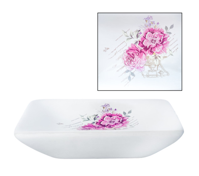 888-06-002/1 Мильниця Квіти (без подарункової упаковки) - фото