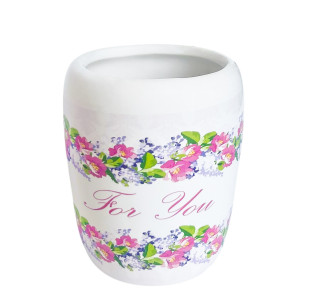 888-06-005/3 Стакан Квітковий вальс (без подарункової упаковки) - фото