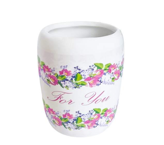 888-06-005/3 Стакан Квітковий вальс (без подарункової упаковки) - фото