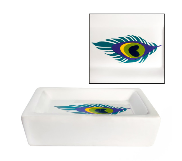 888-06-015/1 Мильниця Павине око  (без подарункової упаковки) - фото