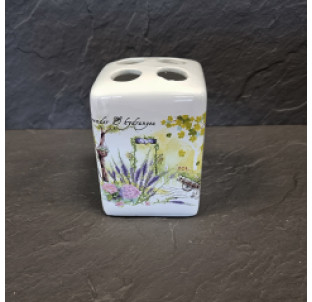 888-06-019/4 Підставка для зубних щіток Прованс (без подарункової упаковки) - фото