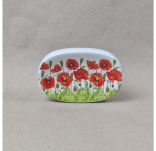 888-06-020/1 Мильниця Маки (без подарункової упаковки) - фото