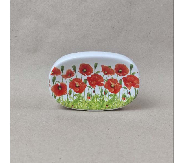 888-06-020/1 Мильниця Маки (без подарункової упаковки) - фото