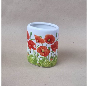 888-06-020/3 Стакан Маки (без подарункової упаковки) - фото