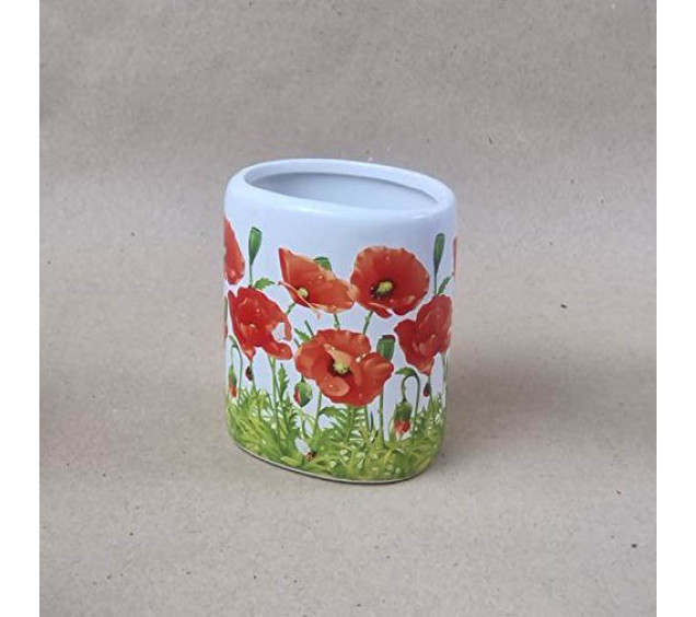 888-06-020/3 Стакан Маки (без подарункової упаковки) - фото