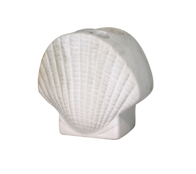 888-06-024/4 Підставка для зубних щіток  Мушля (без подарункової упаковки) - фото