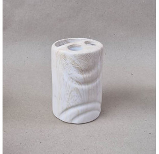 888-06-025/4 Підставка для зубних щіток Дуб білений (без подарункової упаковки) - фото