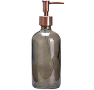 888-14 Диспенсер скляний темний 500мл - фото