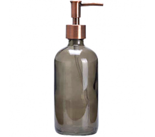 888-14 Диспенсер скляний темний 500мл - фото