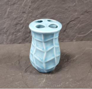 888-140/4 Підставка для зубних щіток Класика однотон (без подарункової упаковки) - фото