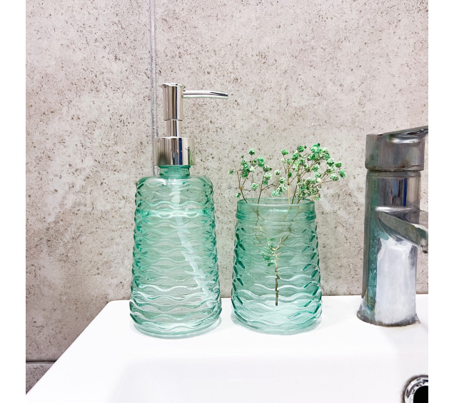 888-165 Набір аксесуарів для ванної кімнати, 2пр (400мл, 340мл) - фото 2