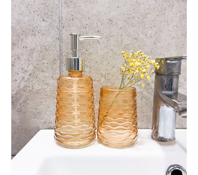 888-165 Набір аксесуарів для ванної кімнати, 2пр (400мл, 340мл) - фото 3