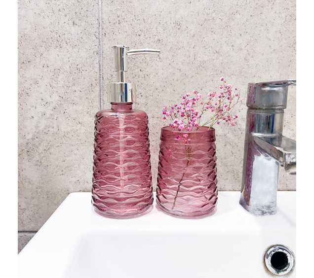 888-165 Набір аксесуарів для ванної кімнати, 2пр (400мл, 340мл) - фото 5